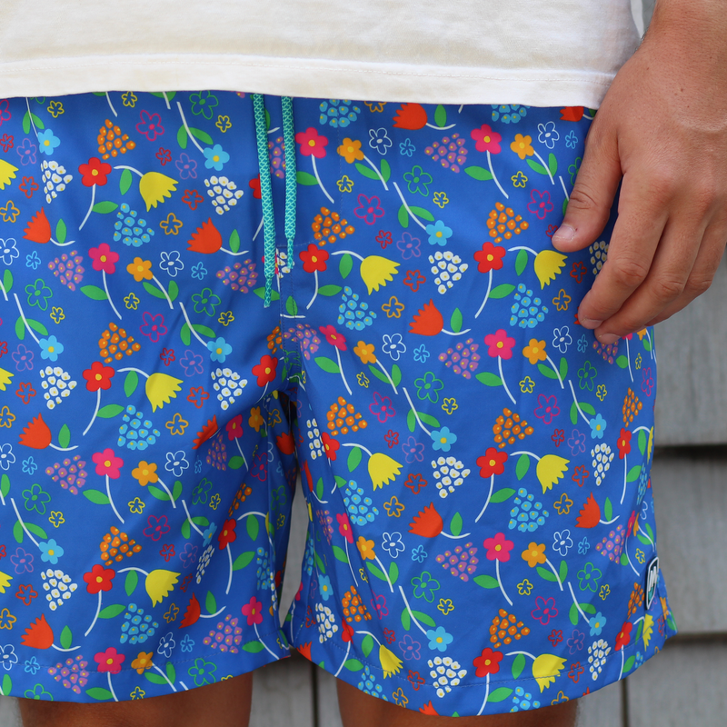 Blossom - 7" Linerless Swim Shorts