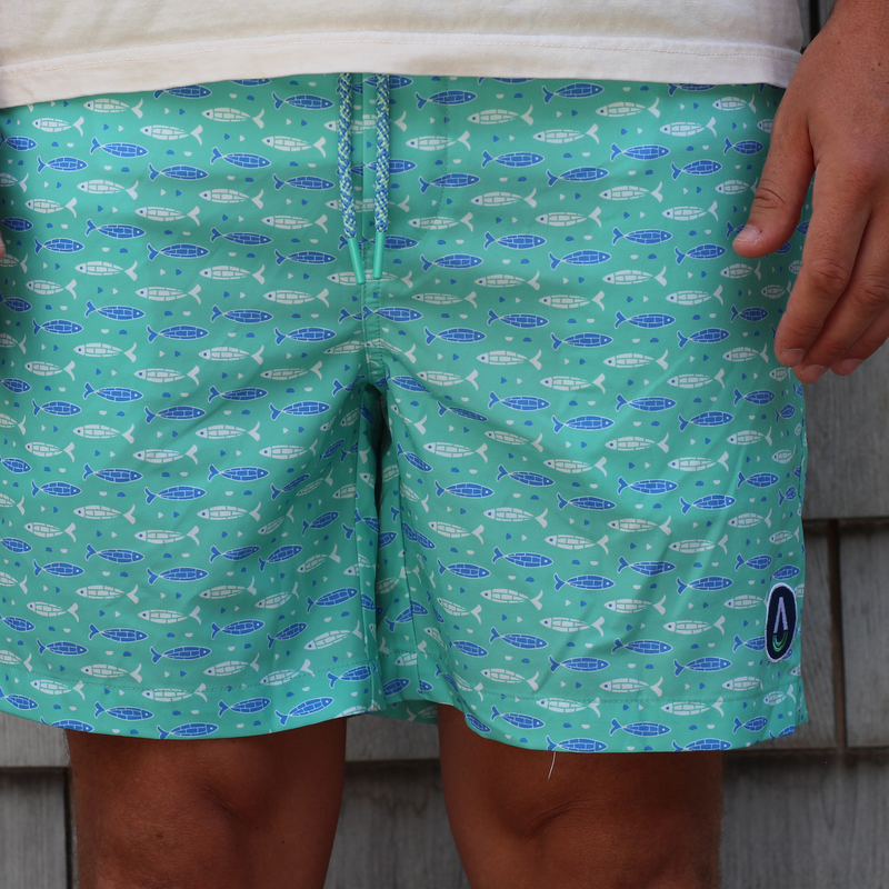 Fishin' - 7" Linerless Swim Shorts